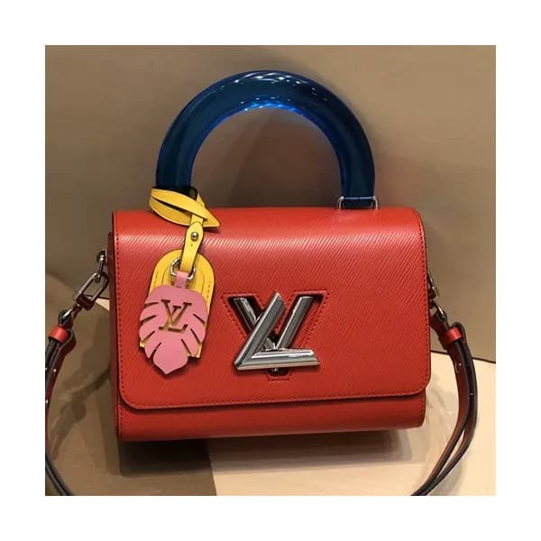 Louis Vuitton 2020 Leather Twist Tote Shouder Bag,… - 1