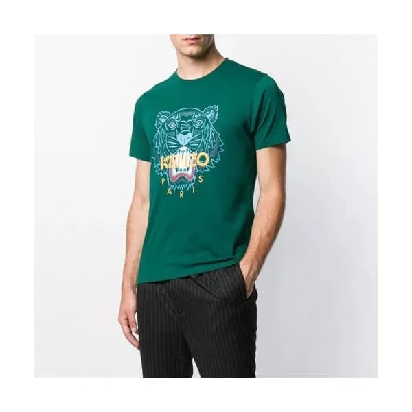 [겐조]Kenzo 2020 Mm/Wm Tiger Cotton Short Sleeved Ts… - 1