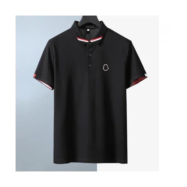 [매장판]Moncler 2020 Mens Logo Cotton Short Sleeved P… - 1