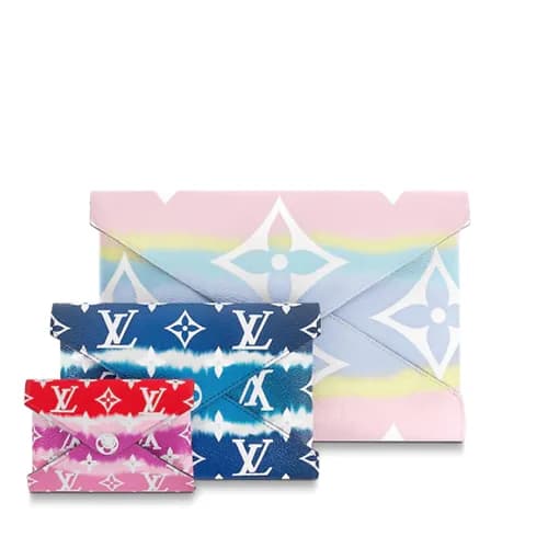 Louis Vuitton 2020 Escale Pochette Kirigami Clutch… - 1