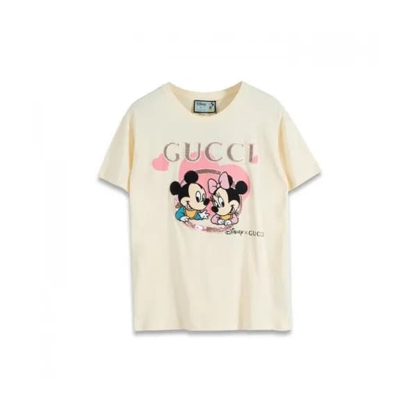 [매장판]Gucci 2020 Mm/Wm Logo Cotton Short Sleeved Ts… - 1