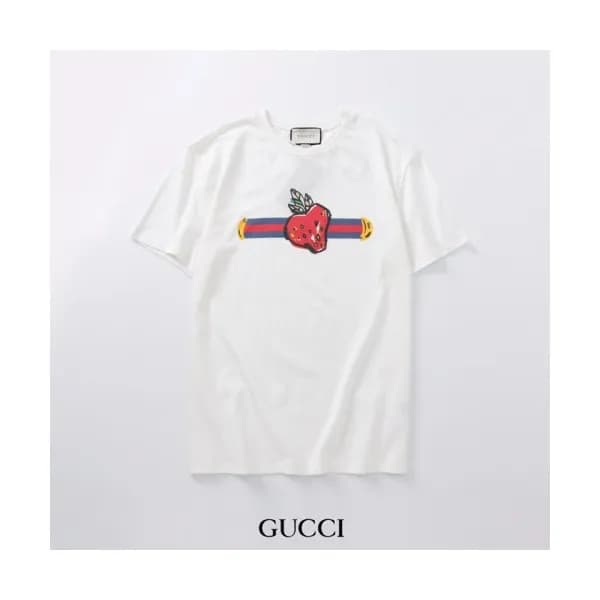 [매장판]Gucci 2020 Mm/Wm Logo Cotton Short Sleeved Ts… - 1