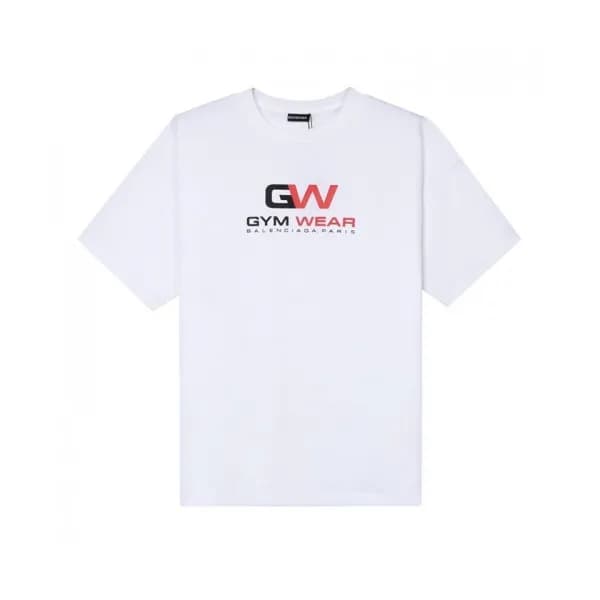 [발렌시아가]Balenciaga 2020 Mm/Wm Logo Cotton Short Sle… - 1