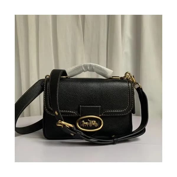 Coach 2020 Leather Tote Shoulder Bag,22cm - 코치 202… - 1