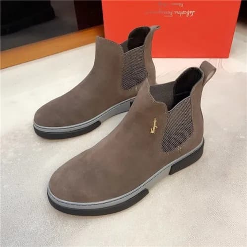 Salvatore Ferragamo 2020 Men's Leather Sneaker… - 1