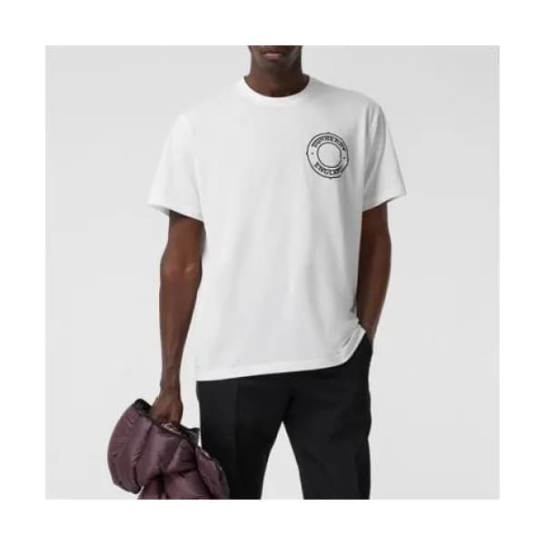 [버버리]Burberry 2020 Mm/Wm Logo Cotton Short Sleeved… - 1