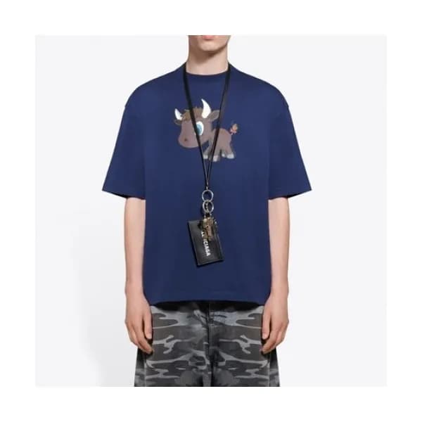 [발렌시아가]Balenciaga 2021 Mm/Wm Logo Cotton Short Sle… - 1