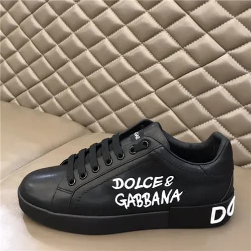 Dolce&Gabbana 2021 Men's Leatehr Sneakers,DGS0… - 1