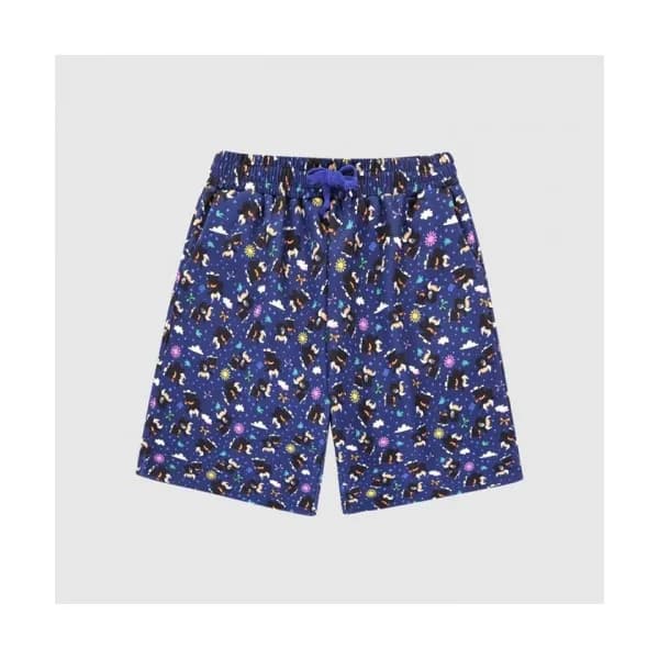 [트렌디]Balenciaga Mens Logo Training Half Pants Blu… - 1
