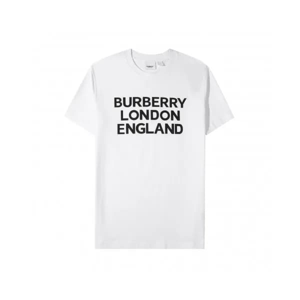 Burberry Womens Cotton Short Sleeved Tshirts White… - 1