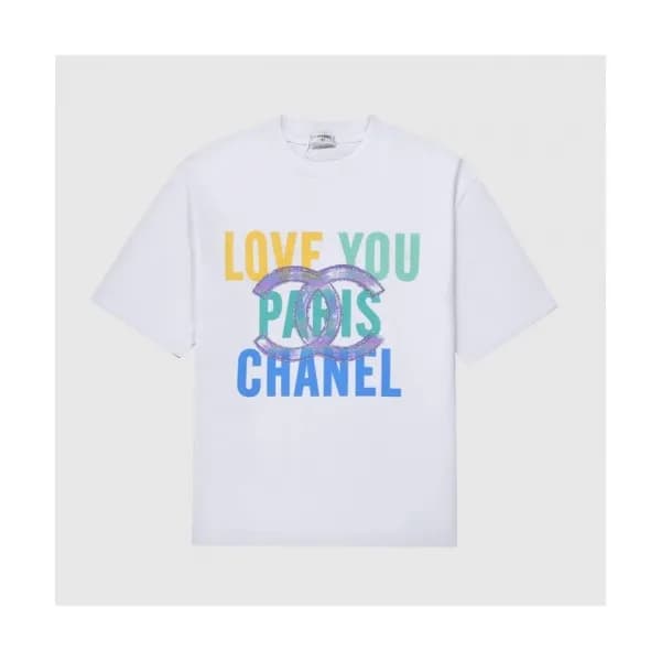 Chanel Mm/Wm 'CC' Logo Cotton Short Sleev… - 1
