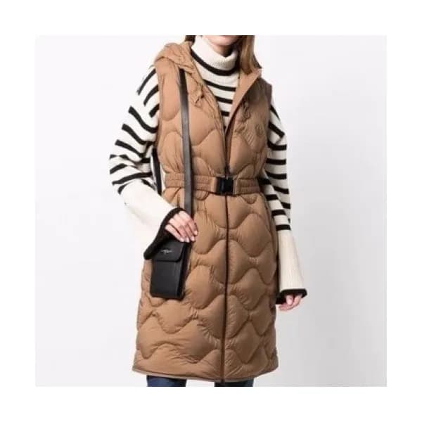 Moncler Womens Patch Logo Modern Duck Down Paddin… - 1