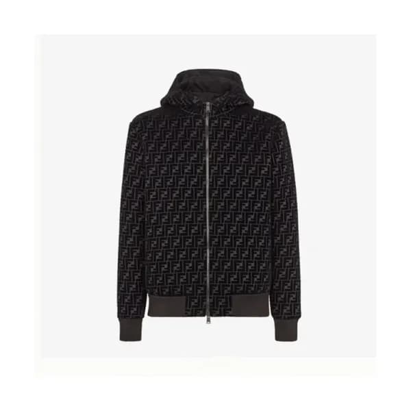 Fendi Unisex Logo Casual Hoodie - 펜디 2021 남/녀 로고 캐… - 1