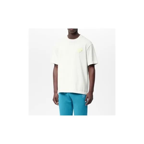 루이비통 남성 화이트 크루넥 반팔티 - Mens White Tshirts - lou0416… - 1