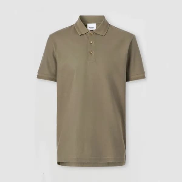 버버리 남성 그린 폴로 반팔티 - Mens Green Tshirts - Bur04300x - 1