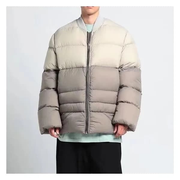 릭오웬스 남성 그레이 덕다운 패딩 - Rick Owens Mens Gray Padding … - 1