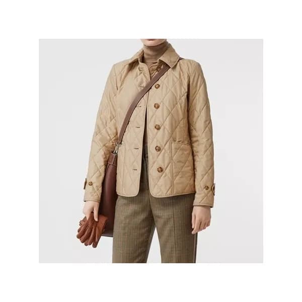 버버리 여성 베이지 다운 자켓 - Burberry Womens Beige Jackets -… - 1