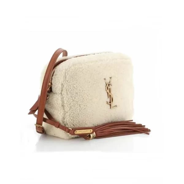 입생로랑 여성 아이보리 크로스백 - Saint Laurent Womens Ivory Cro… - 1