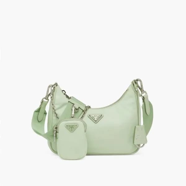 프라다 여성 민트 호보백 - Prada Womens Mint Hobo Bag - pr164… - 1
