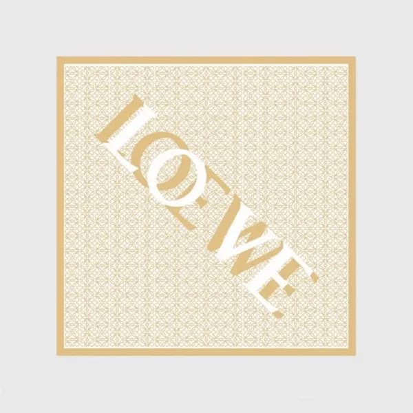 로에베 남성 베이지 스카프 - Loewe Mens Beige Scarf - loe679x - 1