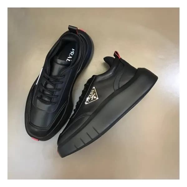 프라다 남성 블랙 스니커즈 - Prada Mens Black Sneakers - pr427… - 1