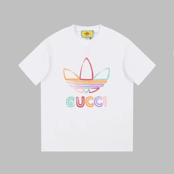구찌 남/녀 화이트 크루넥 반팔티 - Gucci Unisex White Short slee… - 1
