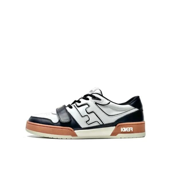 펜디 남/녀 이니셜 블랙 스니커즈 - Fendi Unisex Black Sneakers -… - 1