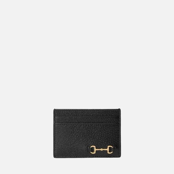 구찌 남성 홀스빗 카드 케이스 【매장-80만원대】 - Gucci Mens Black Car… - 1
