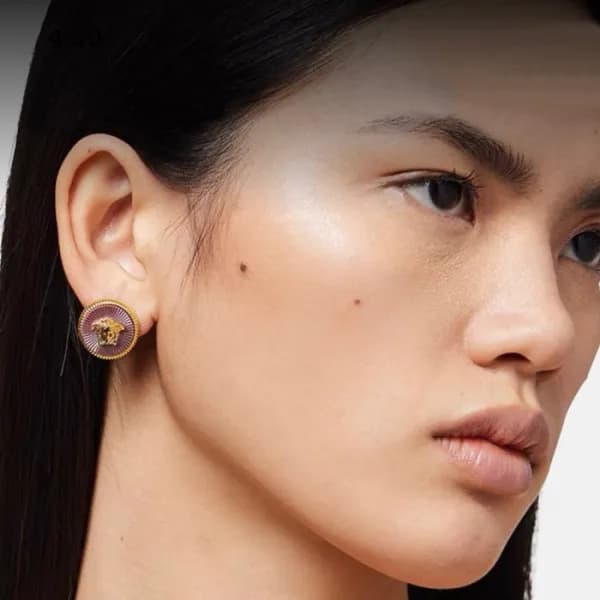 베르사체 여성 핑크 귀걸이 - Versace Womens Pink Earring - acc… - 1