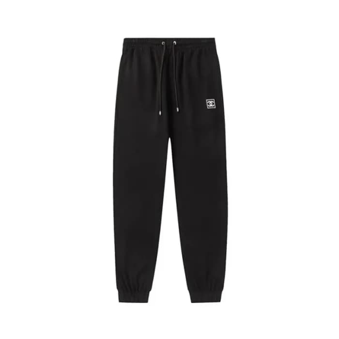 샤넬 남성 트렌디 블랙 트레이닝 팬츠 - Chanel Mens Black Pants - c… - 1
