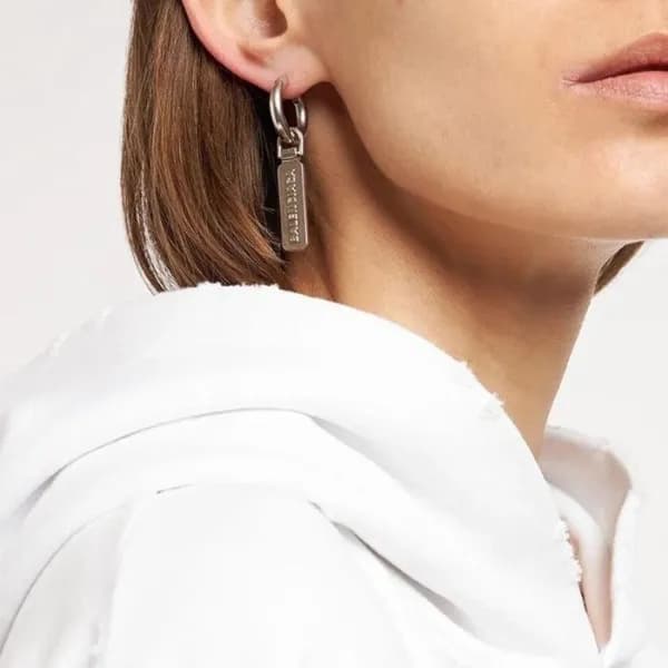 발렌시아가 여성 골드 이어링 - Balenciaga Womens Gold Earring -… - 1