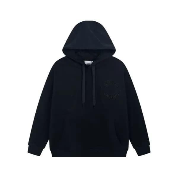 버버리 남성 블랙 후드티 - Burberry Mens Black Hoodie - buc15… - 1