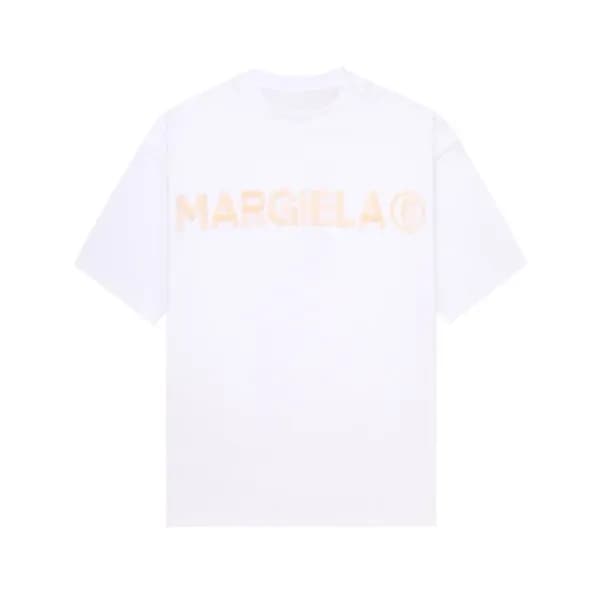 메종 마르지엘라 남/녀 화이트 반팔 티셔츠 - Maison Margiela Unisex W… - 1