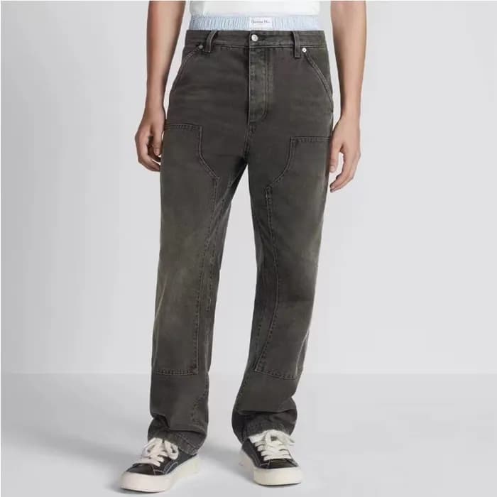 디올 남성 블랙 청바지 - Dior Mens Black Jeans - dic879x - 1