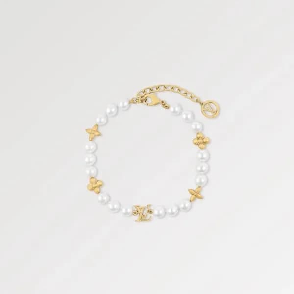 루이비통 여성 골드 팔찌 - Louis vuitton Womens Gold Bangle -… - 1