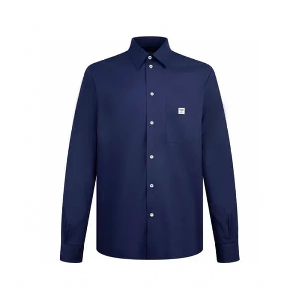 펜디 남성 블루 셔츠 - Fendi Mens Blue Shirts - fec1568x - 1