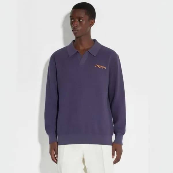 에르메네질도 제냐 남성 폴로 스웨터 - Ermenegildo Zegna Mens Polo … - 1