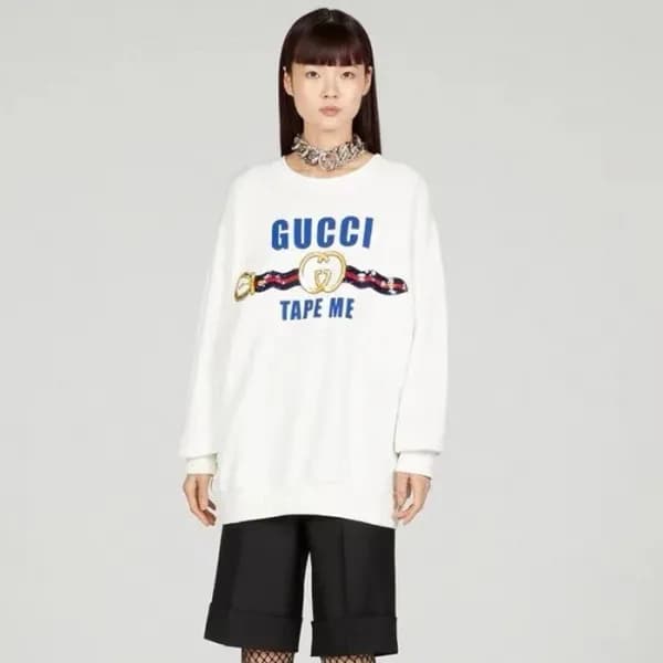 구찌 여성 라운드 맨투맨 - Gucci Womens Round Tshirts - guc44… - 1