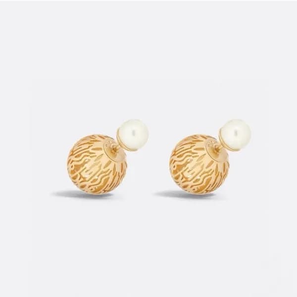 디올 여성 골드 이어링 - Dior Womens Gold Earring - acc3672x - 1