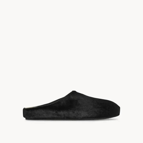 더 로우 여성 휴고 슬라이드 스웨이드 애쉬 - The Row Womens Hugo Slid… - 1