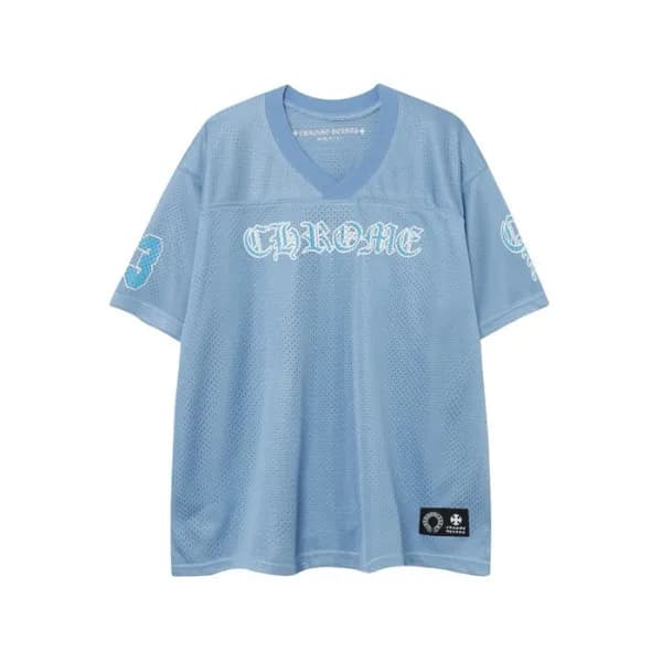 크롬하츠 남성 브이넥 반팔티 - Chrom Hearts Mens V-neck Tshirt … - 1