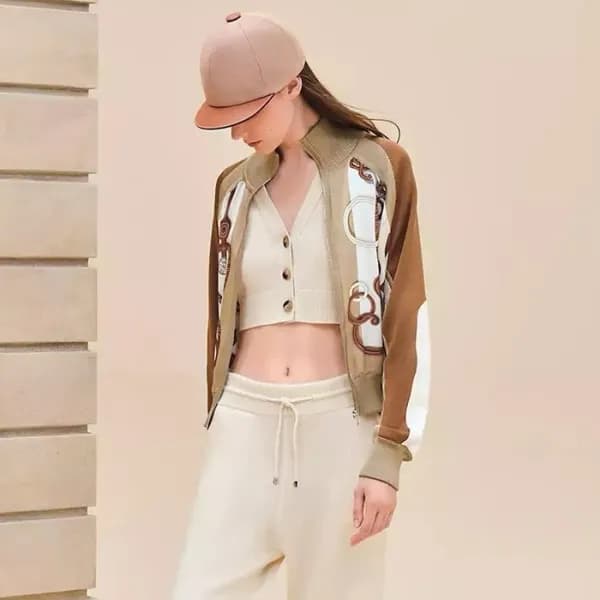 에르메스 여성 봄버 재킷 - Hermes Womens Bomber Jacket - hec6… - 1