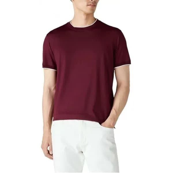 로로피아나 남성 라운드 반팔티 - Loro Piana Mens Round Tshirt - … - 1