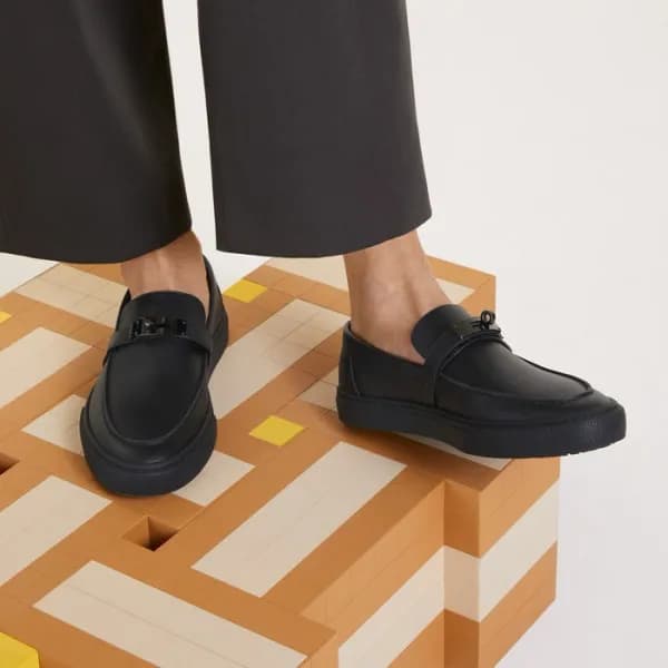 에르메스 남/녀 켈리 로퍼 - Hermes Unisex Kelly Loafer - hes5… - 1