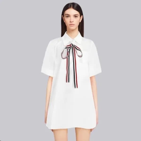 톰브라운 여성 셔츠 원피스 - Thom Browne Womens Shirt One-piec… - 1