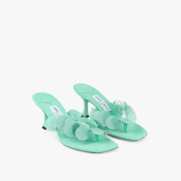 지미추 여성 글리터 샌들 - Jimmy Choo Womens Glitter Sandals … - 1