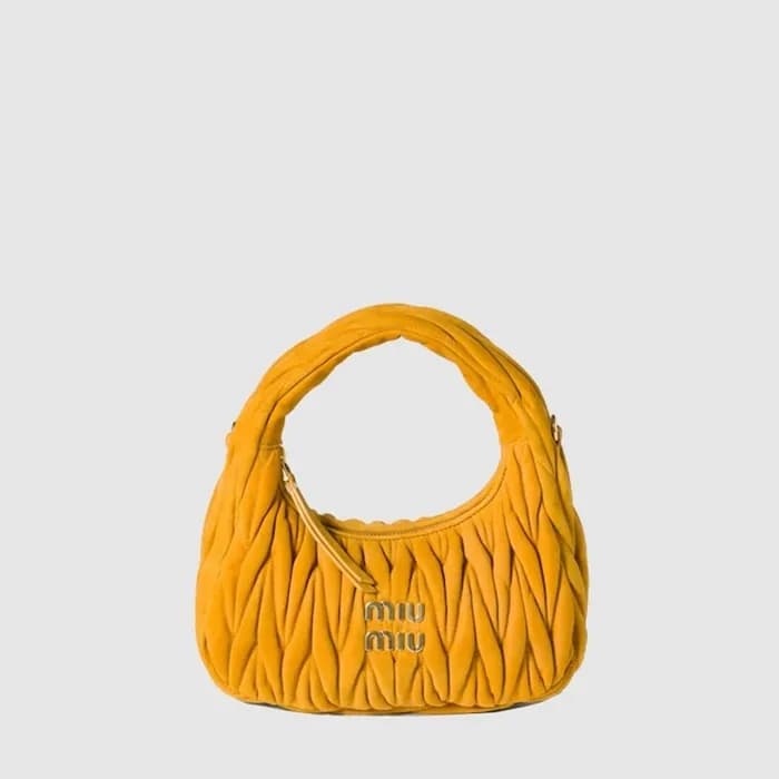 미우미우 여성 완더 마테라쎄 호보 백 - Miumiu Womens Wander Matela… - 1