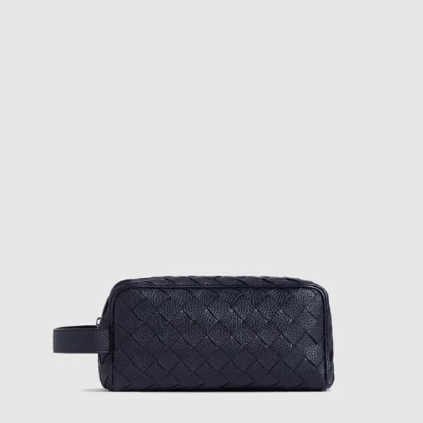 보테가베네타 남성 인트레치아토 파우치 - Bottega Veneta Mens Intrecc… - 1