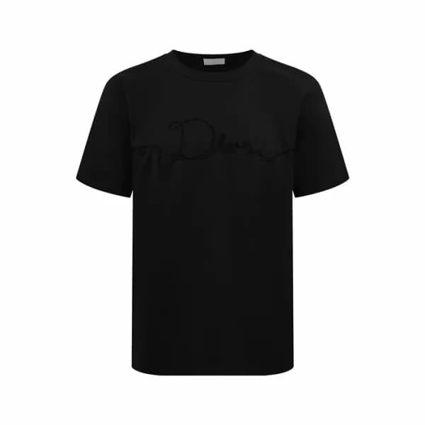 디올 남성 라운드 반팔 티셔츠 - Dior Mens Round Tshirt - dic130… - 1