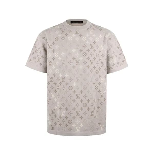 루이비통 남성 라운드 반팔 티셔츠 - Louis vuitton Mens Round Tshi… - 1